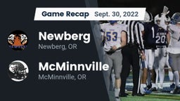 Recap: Newberg  vs. McMinnville  2022