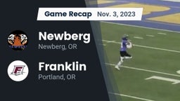 Recap: Newberg  vs. Franklin  2023