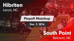 Matchup: Hibriten  vs. South Point  2016