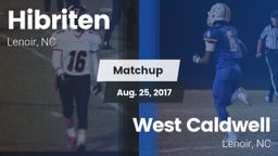 Matchup: Hibriten  vs. West Caldwell  2017
