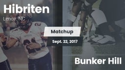 Matchup: Hibriten  vs. Bunker Hill 2017