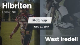 Matchup: Hibriten  vs. West Iredell 2017