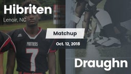 Matchup: Hibriten  vs. Draughn 2018