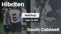 Matchup: Hibriten  vs. South Caldwell 2019