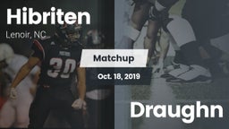 Matchup: Hibriten  vs. Draughn 2019