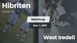Matchup: Hibriten  vs. West Iredell 2019