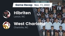 Recap: Hibriten  vs. West Charlotte  2022