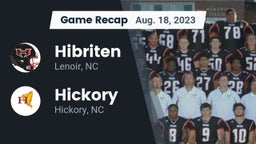 Recap: Hibriten  vs. Hickory  2023