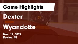 Dexter  vs Wyandotte Game Highlights - Nov. 15, 2023