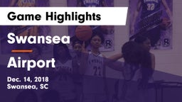 Swansea  vs Airport  Game Highlights - Dec. 14, 2018