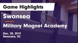 Swansea  vs Military Magnet Academy  Game Highlights - Dec. 28, 2019