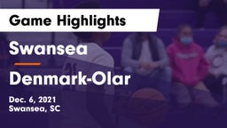 Swansea  vs Denmark-Olar Game Highlights - Dec. 6, 2021