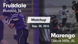 Matchup: Fruitdale High vs. Marengo  2016