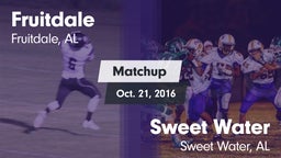 Matchup: Fruitdale High vs. Sweet Water  2016