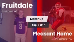 Matchup: Fruitdale High vs. Pleasant Home  2017