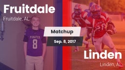 Matchup: Fruitdale High vs. Linden  2017