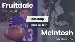 Matchup: Fruitdale High vs. McIntosh  2017
