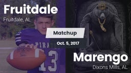 Matchup: Fruitdale High vs. Marengo  2017