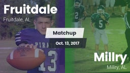 Matchup: Fruitdale High vs. Millry  2017