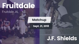 Matchup: Fruitdale High vs. J.F. Shields 2018