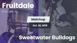 Matchup: Fruitdale High vs. Sweetwater  Bulldogs 2018