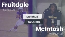 Matchup: Fruitdale High vs. McIntosh  2019