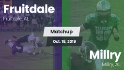Matchup: Fruitdale High vs. Millry  2019