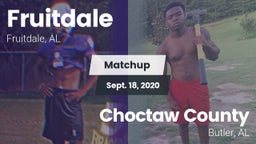 Matchup: Fruitdale High vs. Choctaw County  2020