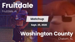 Matchup: Fruitdale High vs. Washington County  2020