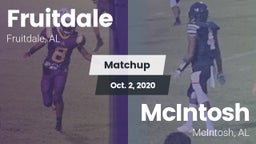 Matchup: Fruitdale High vs. McIntosh  2020