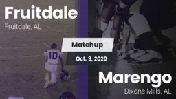 Matchup: Fruitdale High vs. Marengo  2020