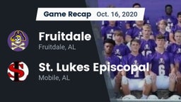 Recap: Fruitdale  vs. St. Lukes Episcopal  2020