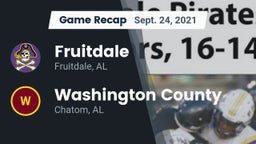 Recap: Fruitdale  vs. Washington County  2021