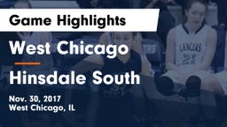 West Chicago  vs Hinsdale South  Game Highlights - Nov. 30, 2017