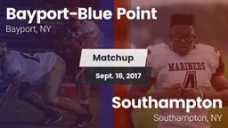 Matchup: Bayport-Blue Point vs. Southampton  2017