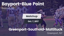 Matchup: Bayport-Blue Point vs. Greenport-Southold-Mattituck  2017