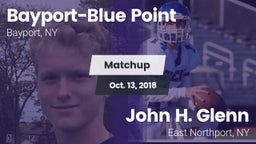 Matchup: Bayport-Blue Point vs. John H. Glenn  2018