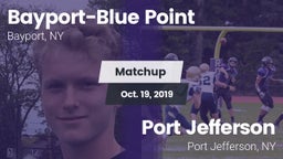 Matchup: Bayport-Blue Point vs. Port Jefferson  2019