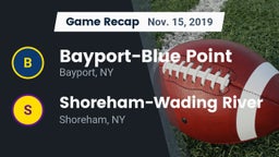 Recap: Bayport-Blue Point  vs. Shoreham-Wading River  2019
