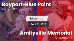 Matchup: Bayport-Blue Point vs. Amityville Memorial  2020