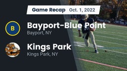 Recap: Bayport-Blue Point  vs. Kings Park   2022