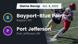 Recap: Bayport-Blue Point  vs. Port Jefferson  2022