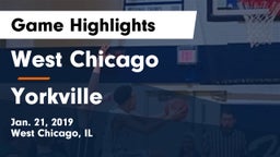 West Chicago  vs Yorkville  Game Highlights - Jan. 21, 2019