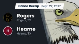 Recap: Rogers  vs. Hearne  2017