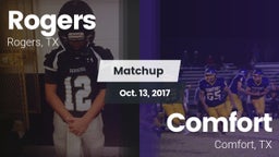Matchup: Rogers  vs. Comfort  2017