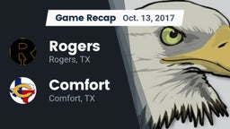 Recap: Rogers  vs. Comfort  2017