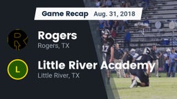 Recap: Rogers  vs. Little River Academy  2018