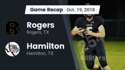 Recap: Rogers  vs. Hamilton  2018