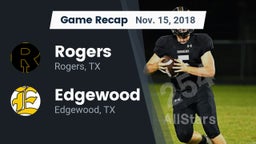 Recap: Rogers  vs. Edgewood  2018