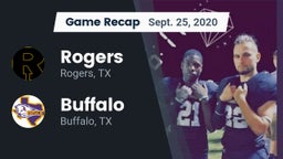 Recap: Rogers  vs. Buffalo  2020
